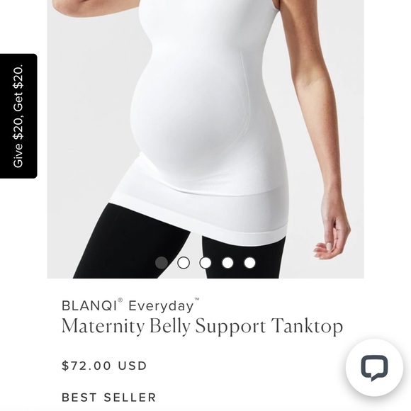 BLANQI® Everyday™
Maternity Belly Support Tanktop - Picture 2 of 5
